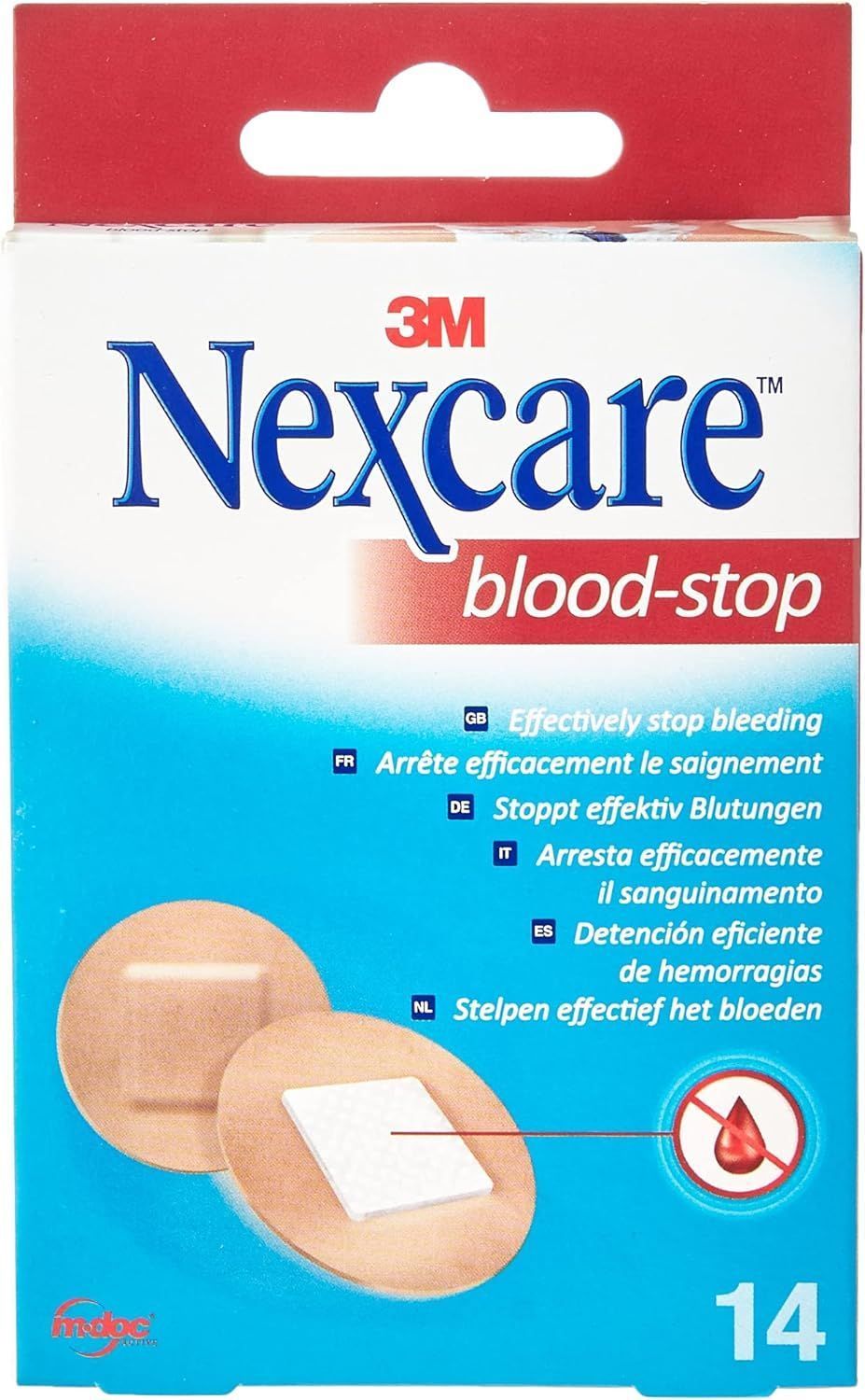 3M Nexcare Blood Stop 14 Pieces