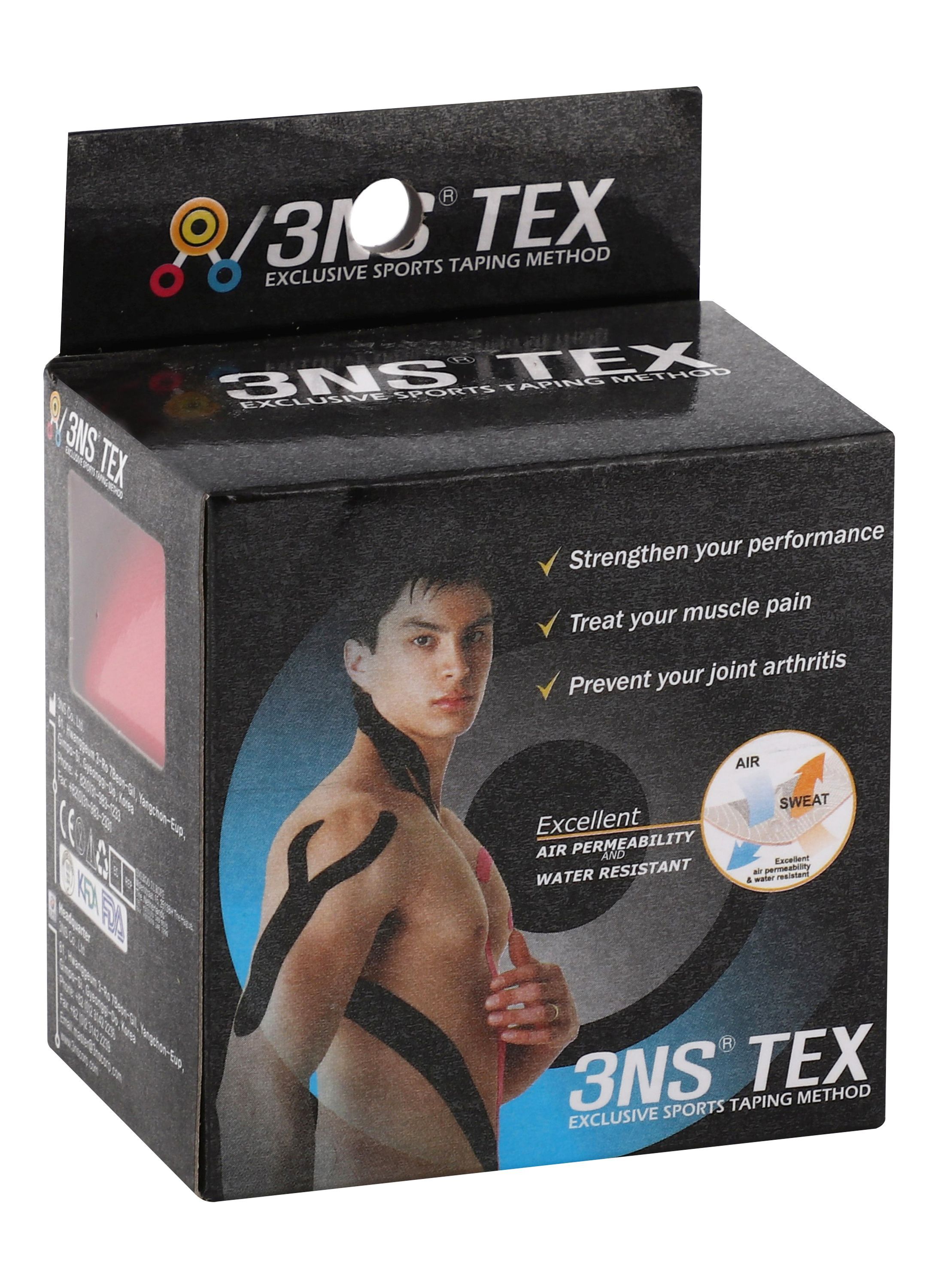 3NS Tex Water-Resistant Sports Tape - Beige, 5cmx5m, 1 Piece