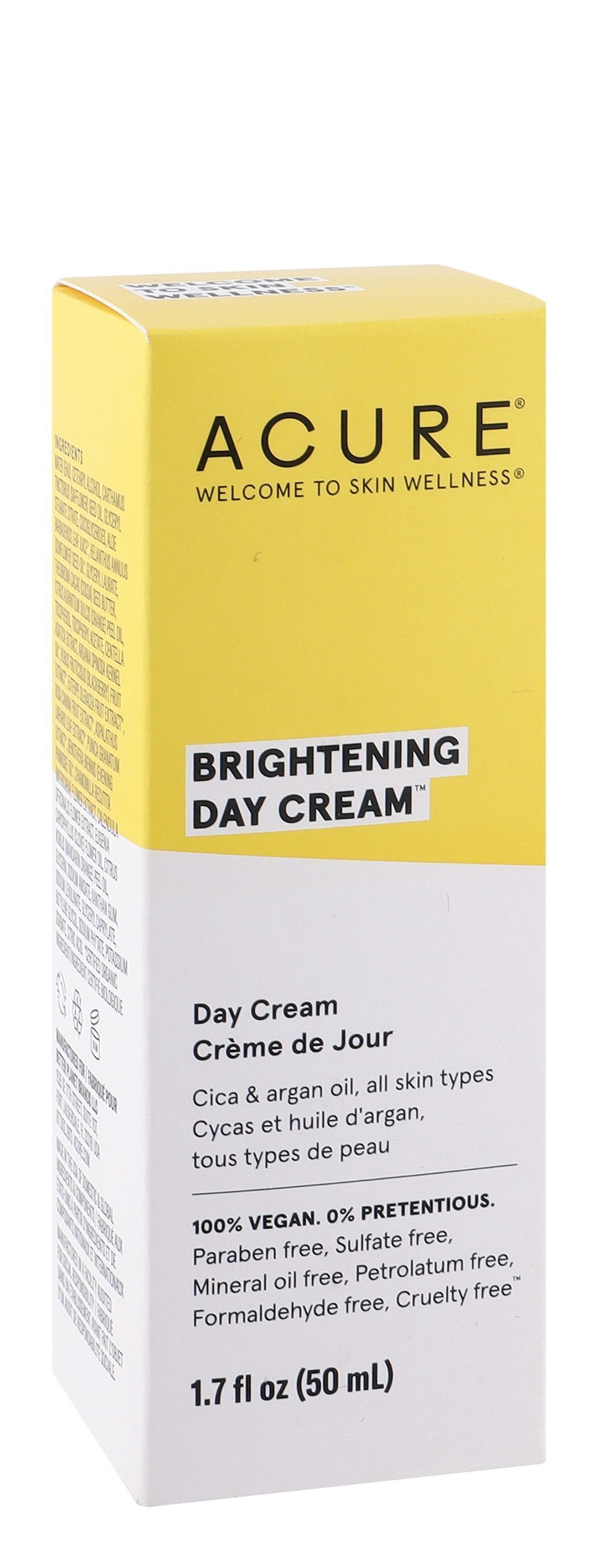 Acure Brightening Day Cream for All Skin Types, 50ml
