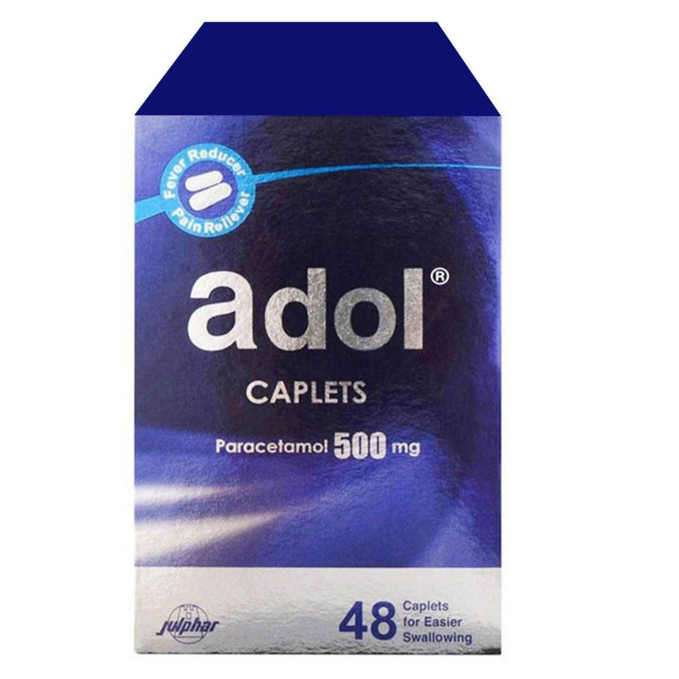 Adol Caplets Paracetamol 500 Mg 48 Caplets