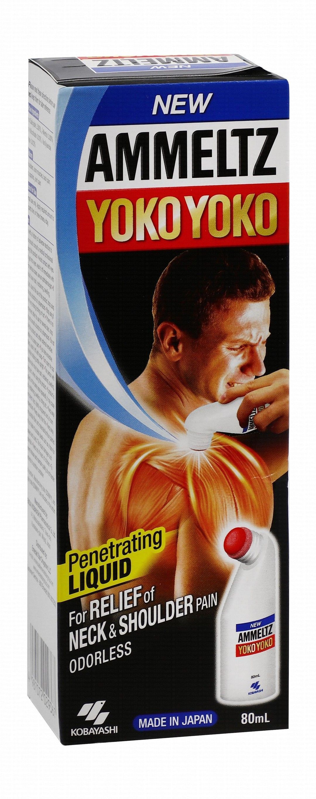 Ammeltz Yoko Yoko Penetrating Liquid Pain Reliever, 80ml