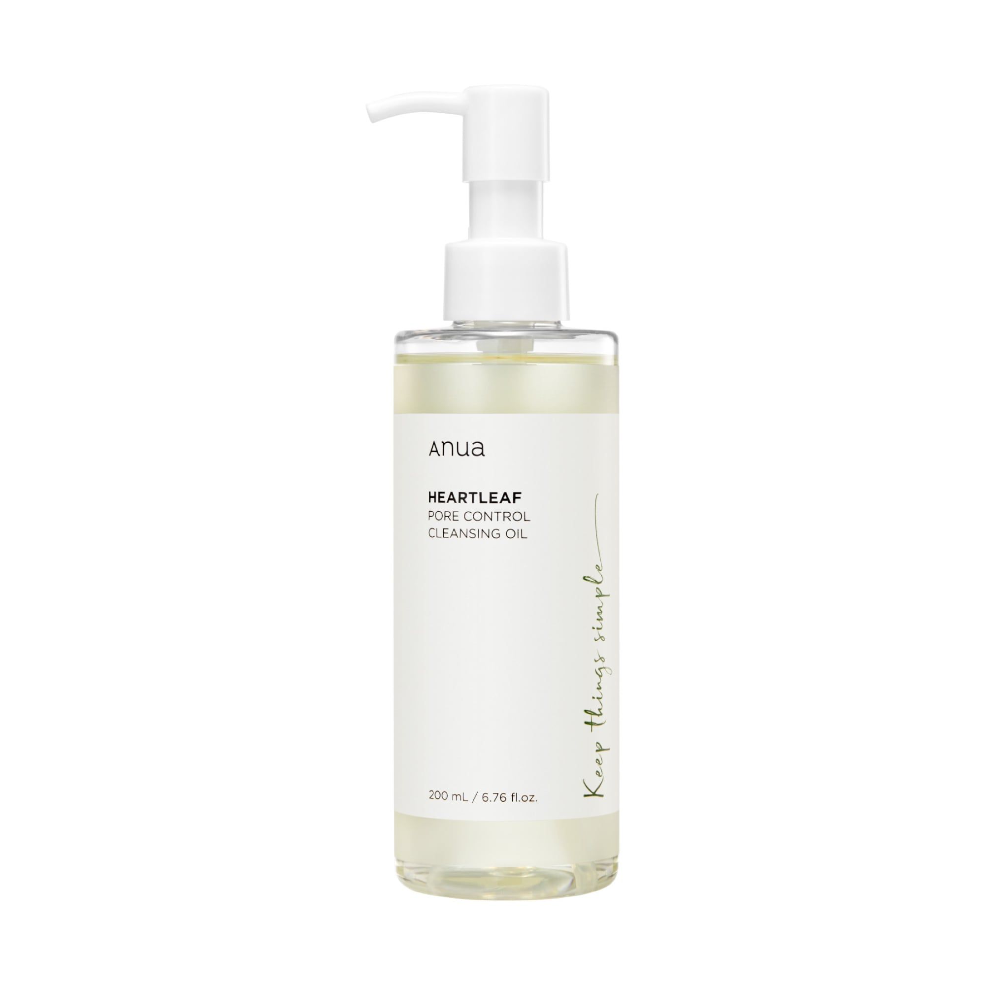 Anua Heartleaf Pore Controlling & Cleansing Oil Facial Cleanser, 200ml