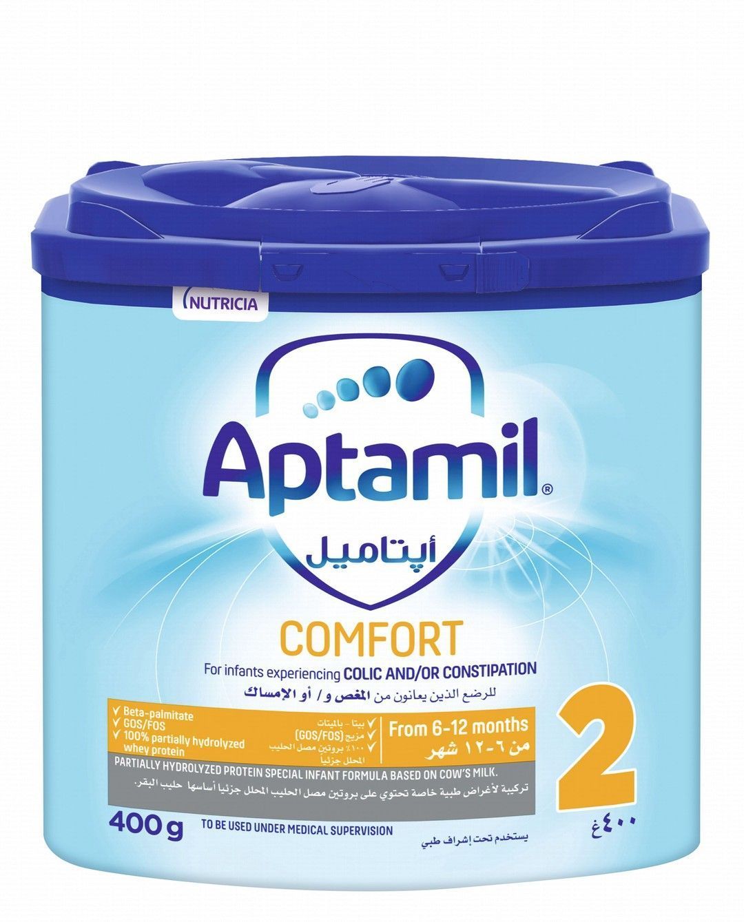 Aptamil Comfort Infant Milk Formula Stage 2 (6-12 Months), 400g