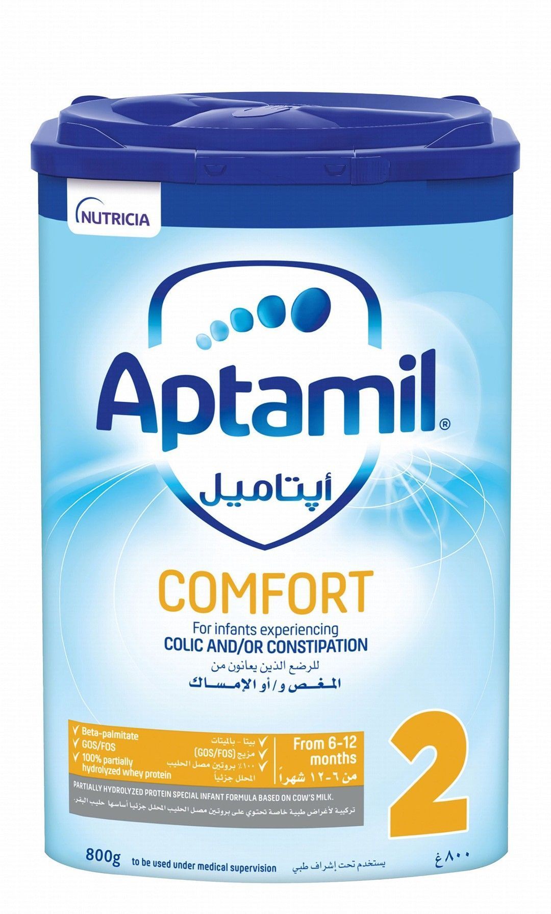 Aptamil Comfort Infant Milk Formula Stage 2 (6-12 Months), 800g