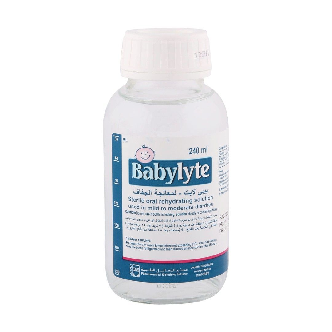 Babylyte Sterile Oral Rehydrating Solution, 240ml