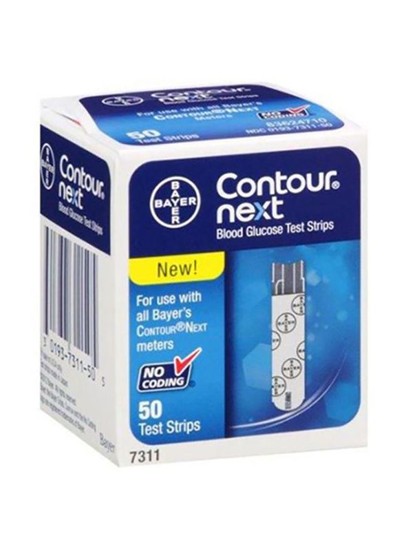 Bayer Contour Next Strips, 50 Pieces