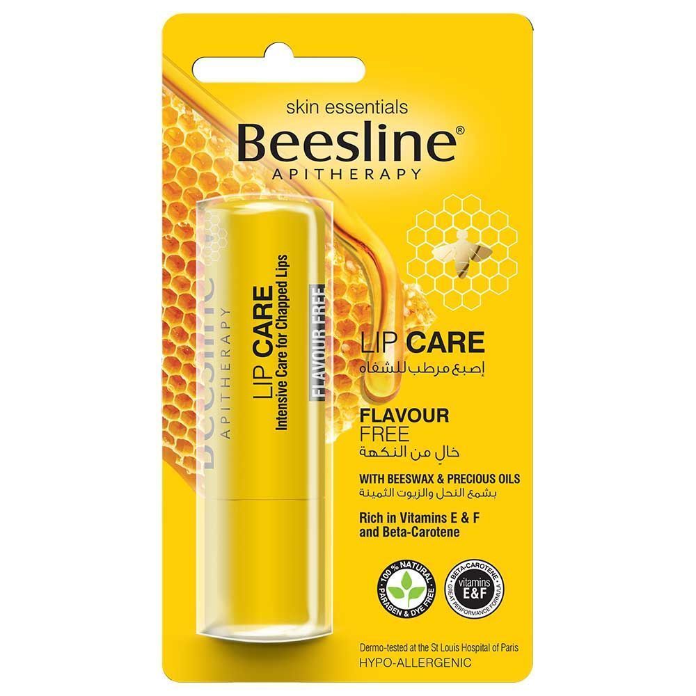 Beesline Apitherapy Flavor Free Lip Care Stick, 4g