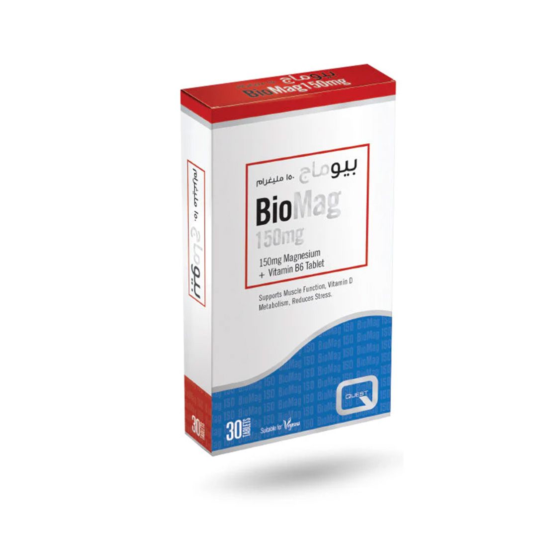 Biomag 150Mg Tablets, 30 Tablets