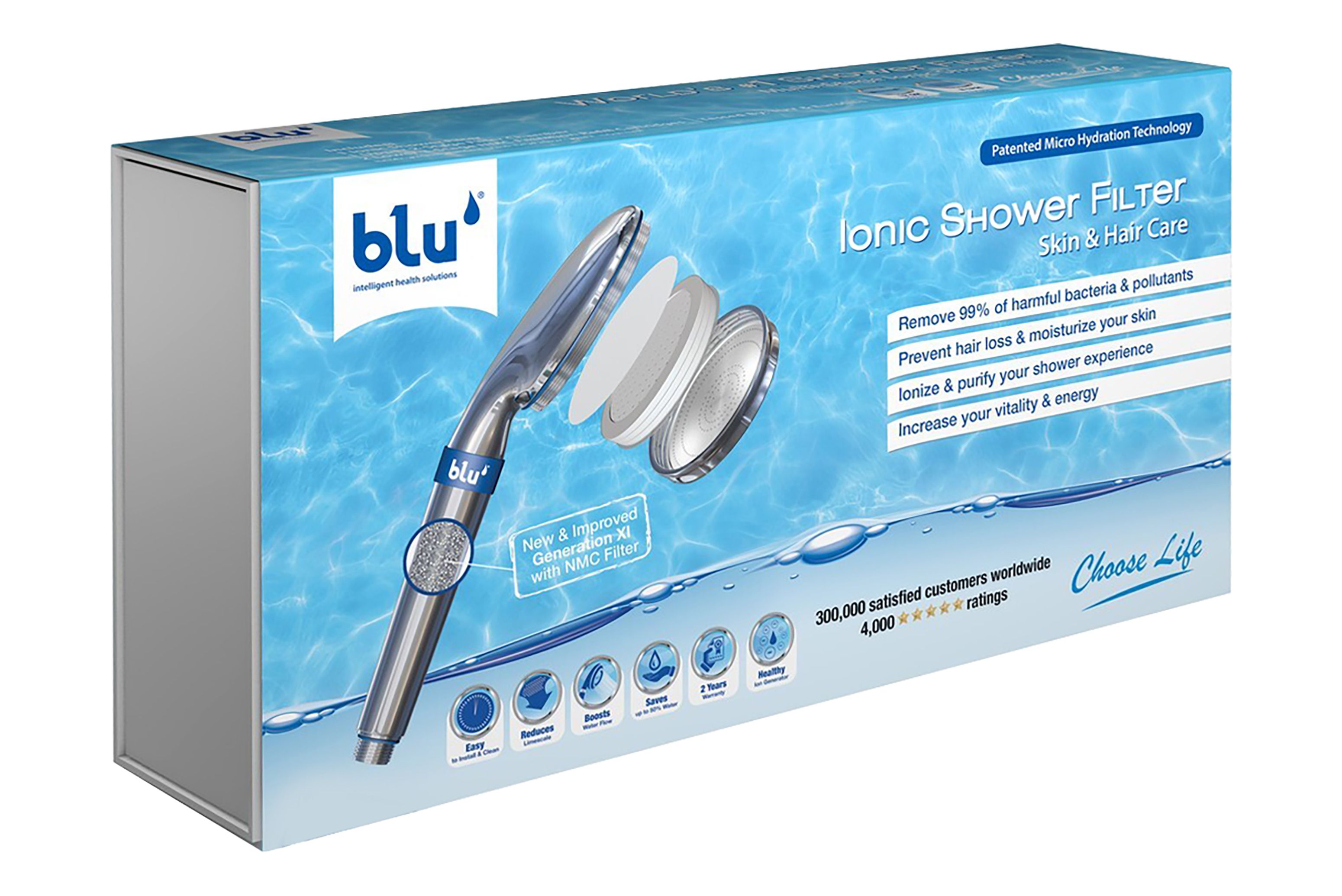 Blu Ionic Shower Filter