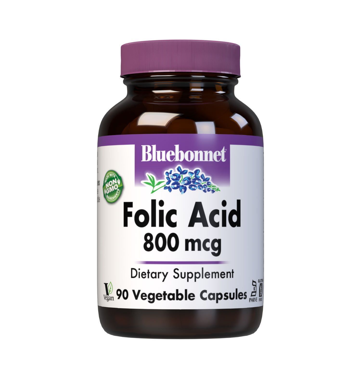 Blue Bonnet Folic Acid 800Mcg 90 Capsules