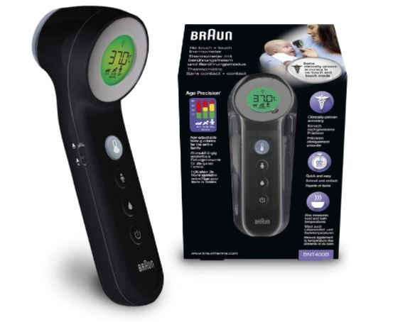 Braun Age Precision 3in1 No Touch Digital Thermometer 1 pcs