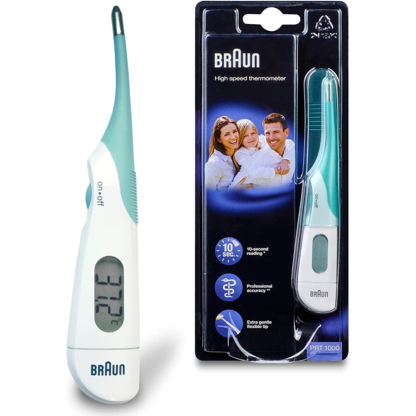Braun Flexible Digital Thermometer PRT1000