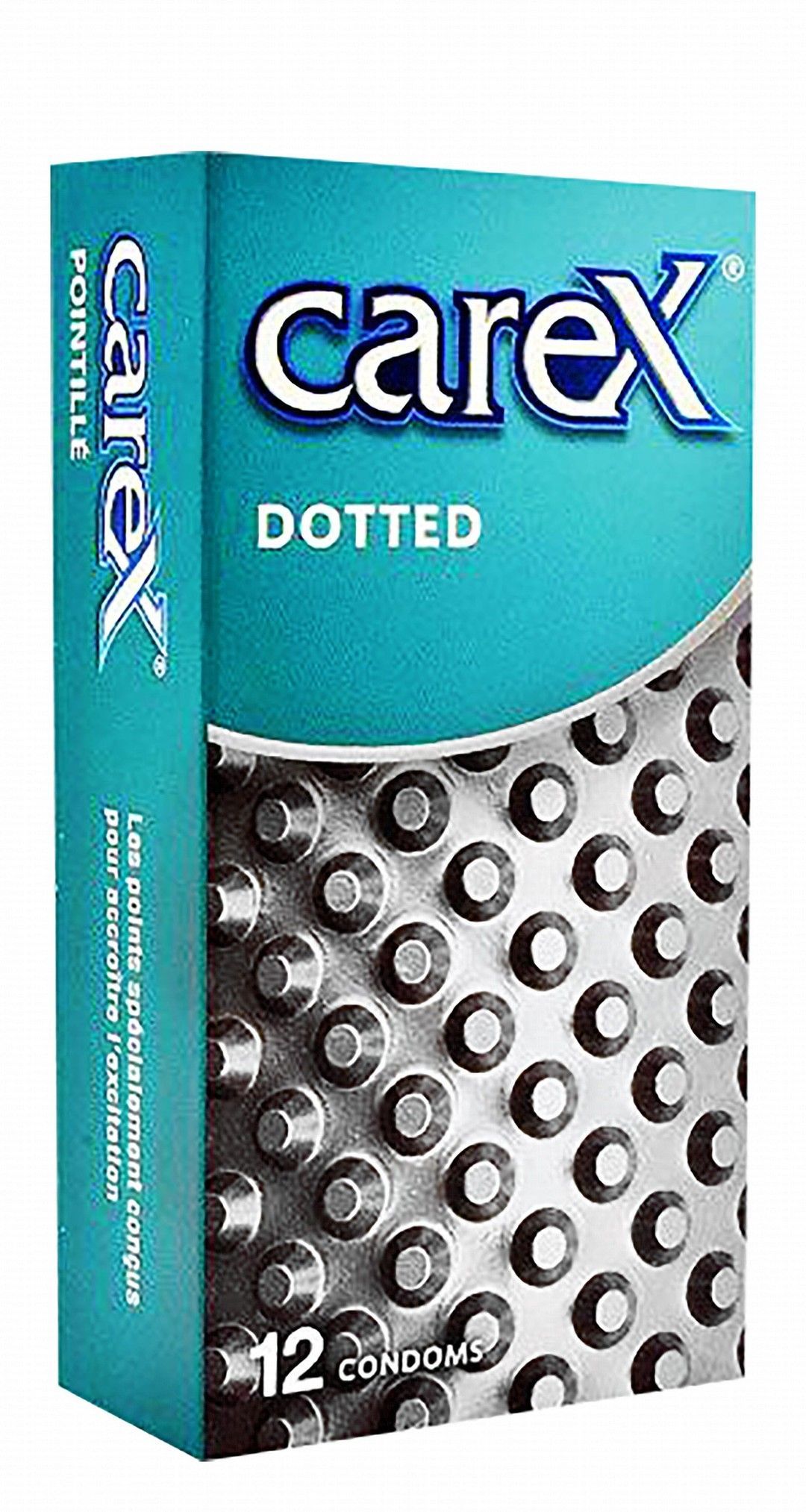 Carex Dotted Condoms, 12 Pieces