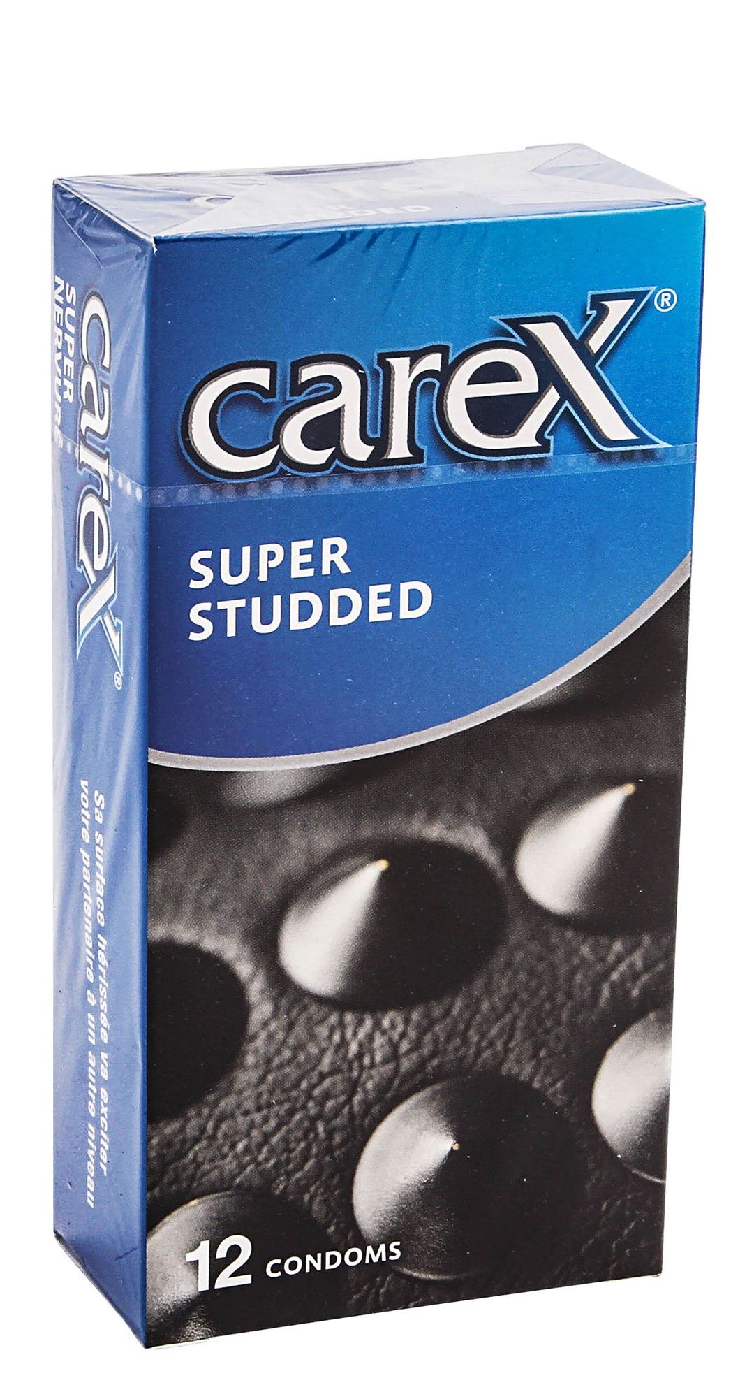 Carex Super Studded Condoms, 12 Pieces